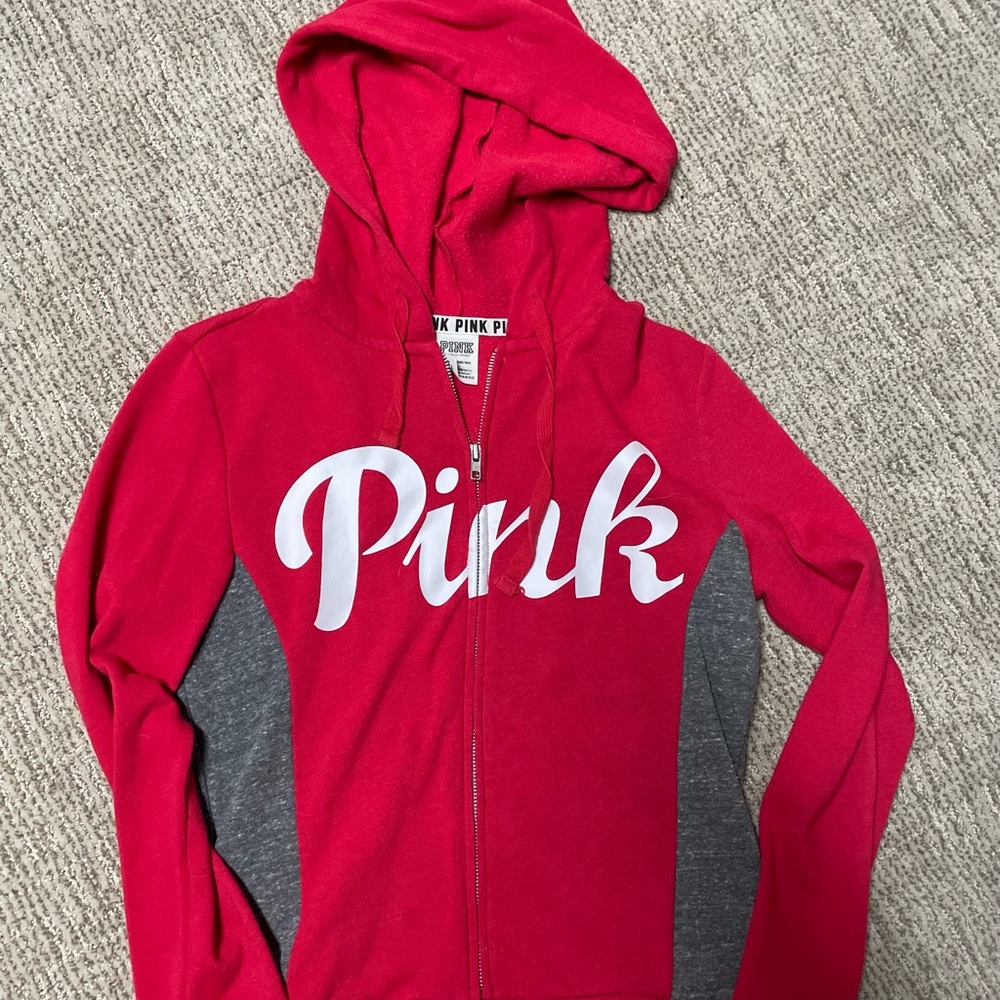 pink jacket